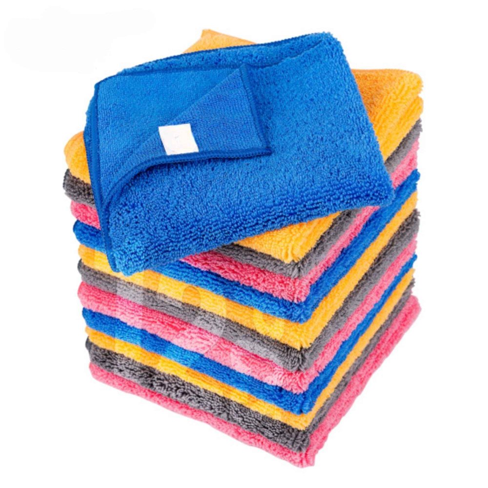 Paños de Microfibra 12 Piezas 35×35 cm