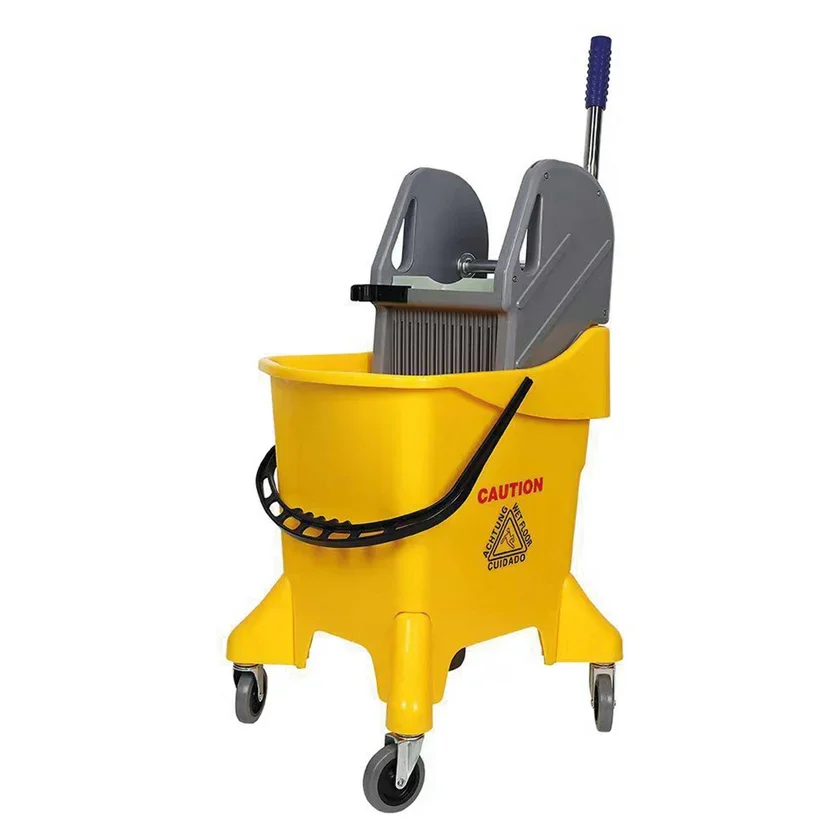 Carrito Exprimidor 31 Litros Con Manguera De Desague