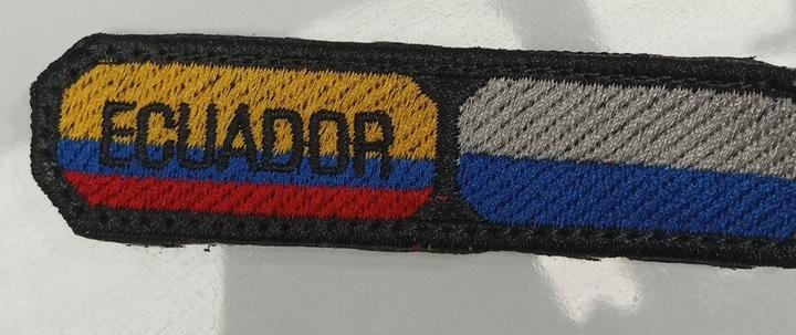 Parche Bandera policia E