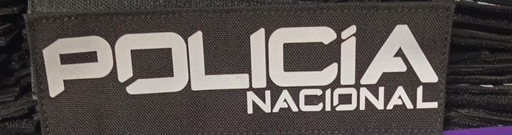 Parche reflectivo Policia Nacional