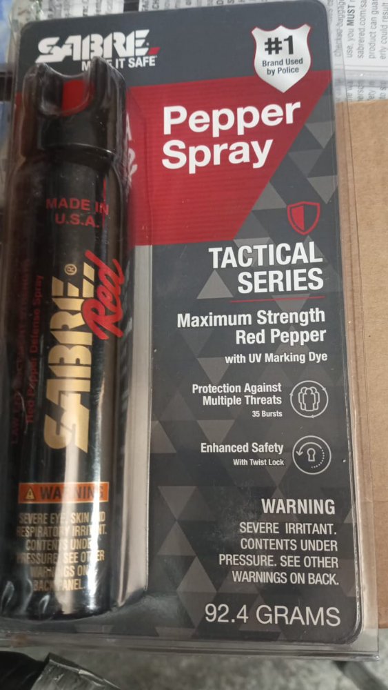 Gas Pimienta Sabre Red
