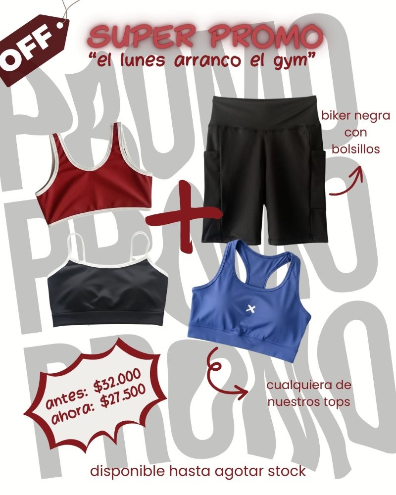 PROMO "El lunes arranco el gym"