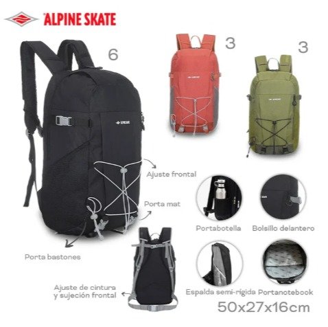 Mochila Alpine Negra