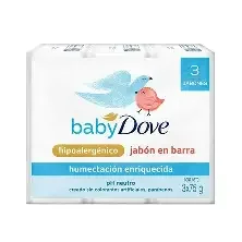 Jabon Baby Dove barra(75g)