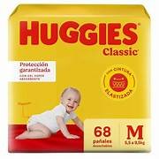 Huggies Clasic M(68u)