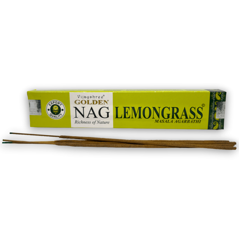 Incienso Masala Golden Nag Lemongrass