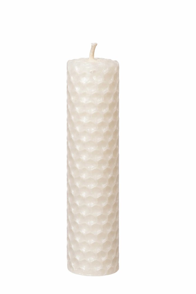 Vela miel Blanca 10 x 2