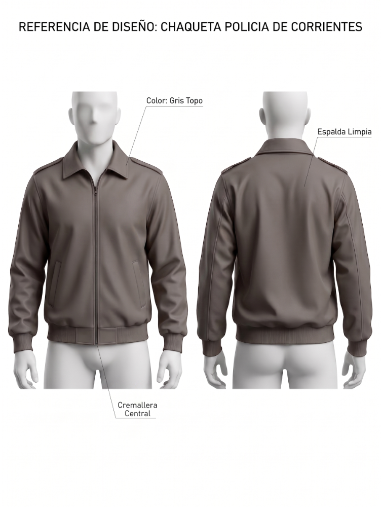 Campera de vestir