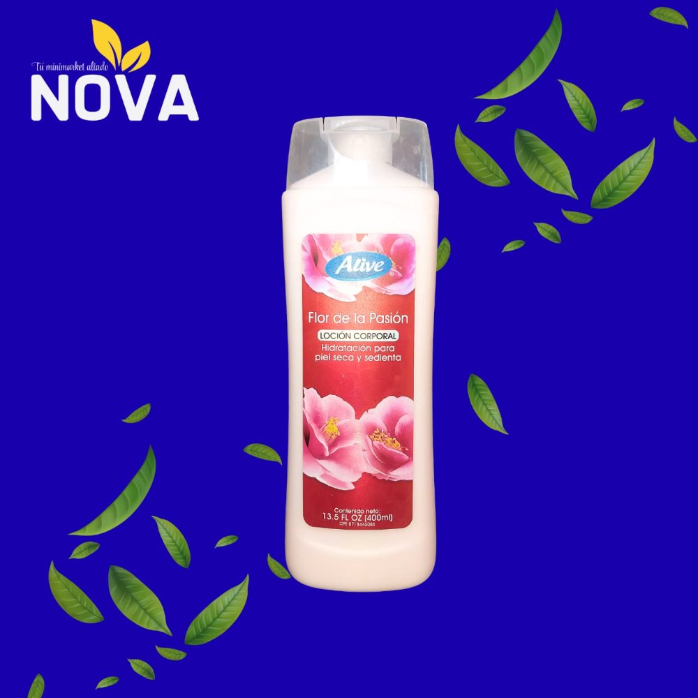 CREMA CORPORAL ALIVE FLOR DE LA PASION