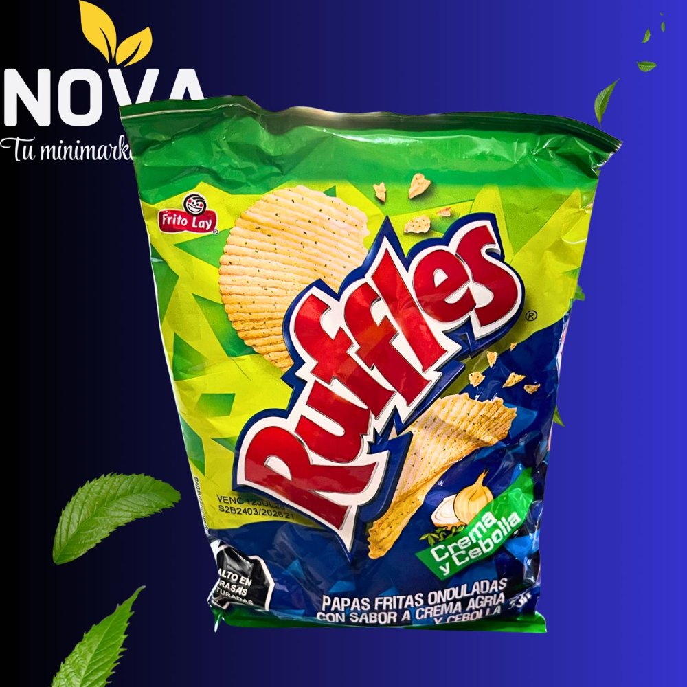 RUFFLES CREMA Y CEBOLLA
