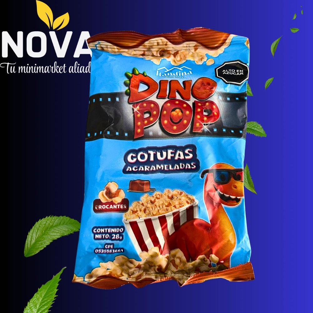COTUFAS DINOPOP 28GR
