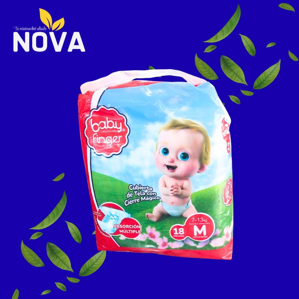 PAÑAL BABY FINGER M