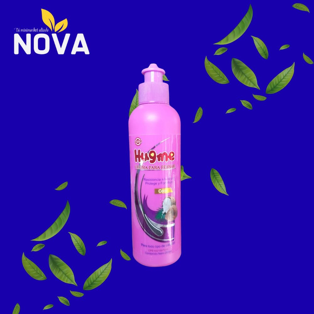 CREMA DE PEINAR HUGME 200ML COCO 1,4$