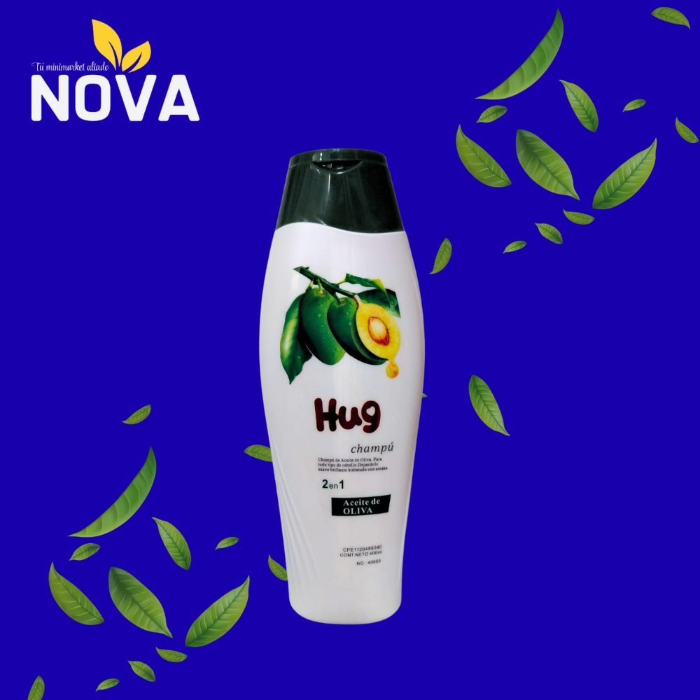SHAMPOO HUGME 200ML ACEITE OLIVA 1.2$