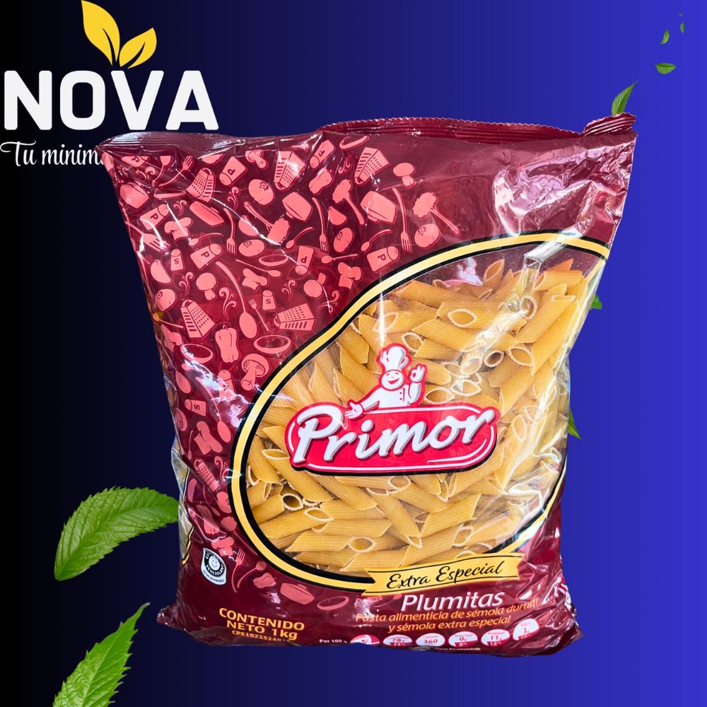 PASTA CORTA 1KL PRIMOR PLUMITA