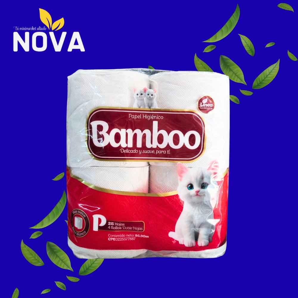 PAPEL BAMBOO 215HOJAS