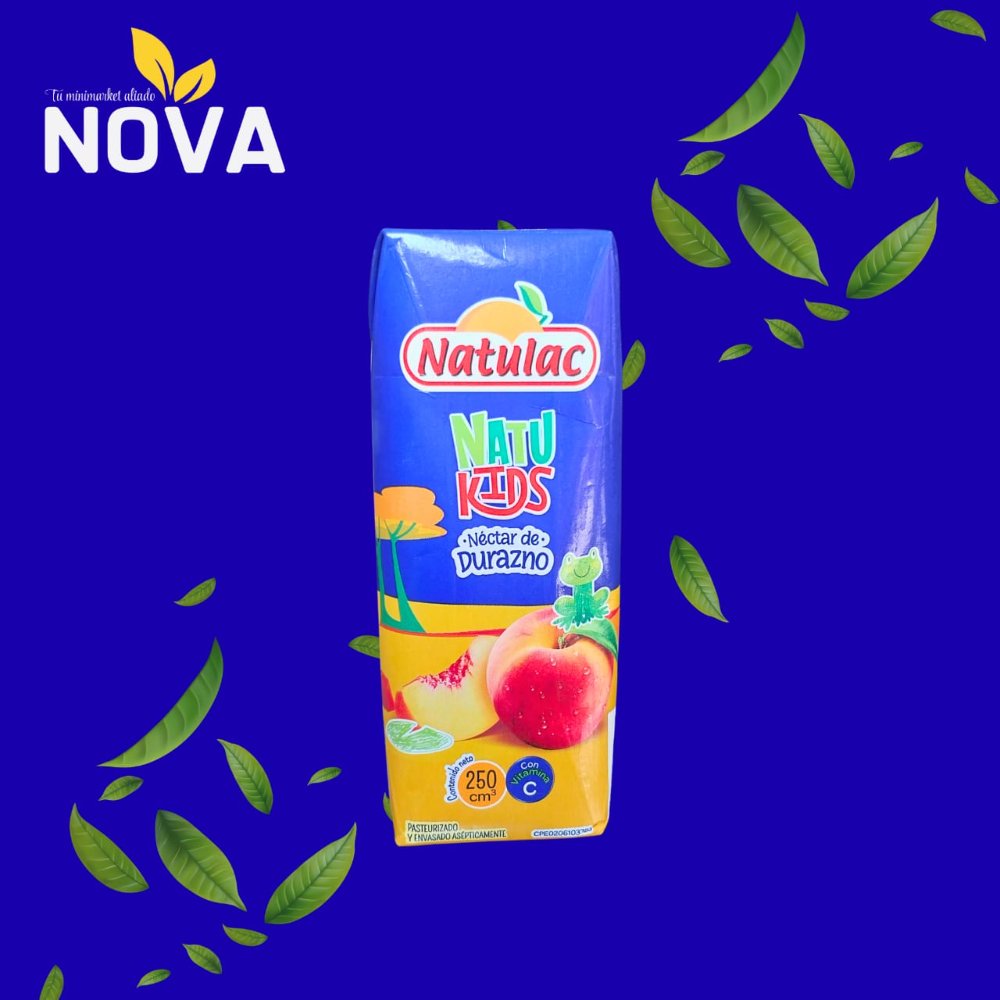 JUGO NATULAT 250ML DURAZNO