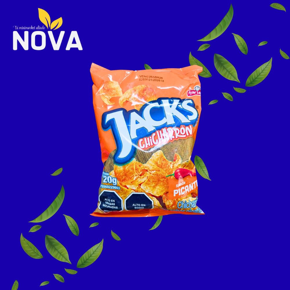 CHICHARON  JACKS PICANTE20GR