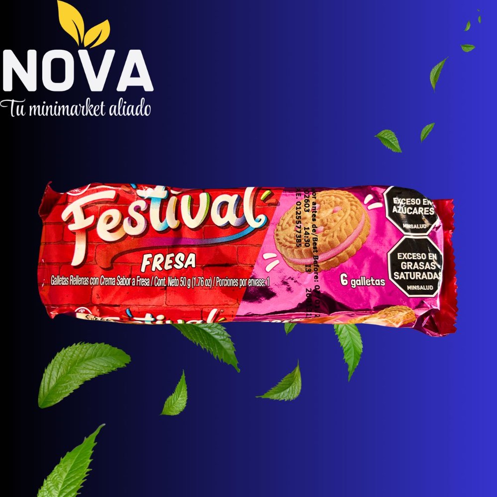 FESTIVAL FRESA 50GR