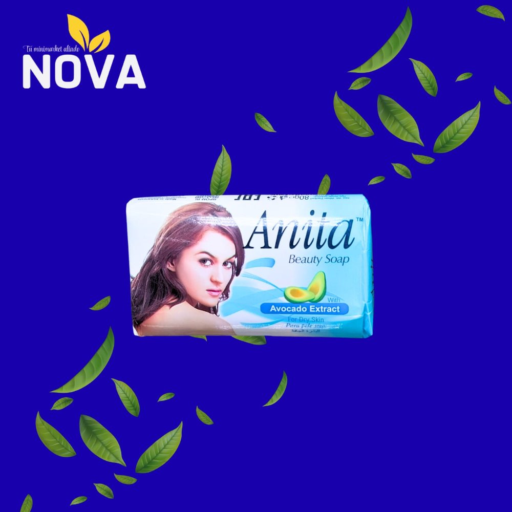 JABON ANITA AZUL DE 80GR 0,70$