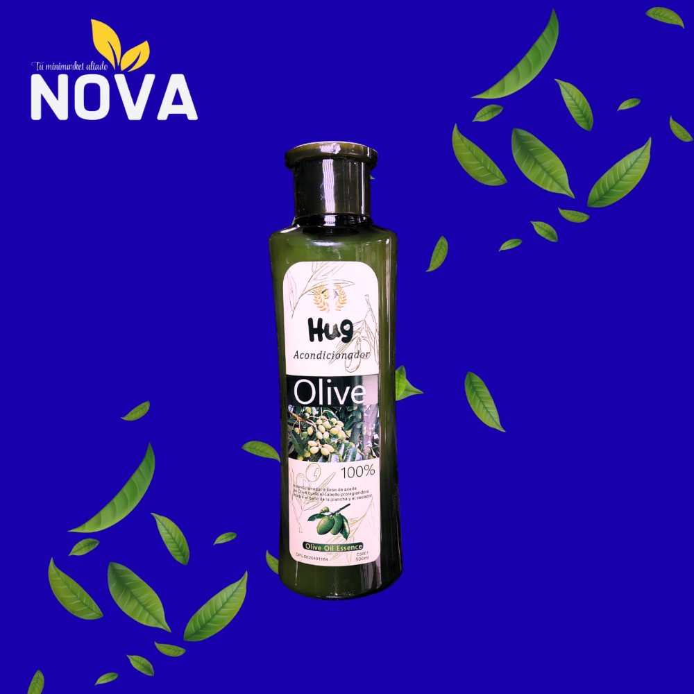 ACONDICIONADOR HUG 500ML OLIVA 2$