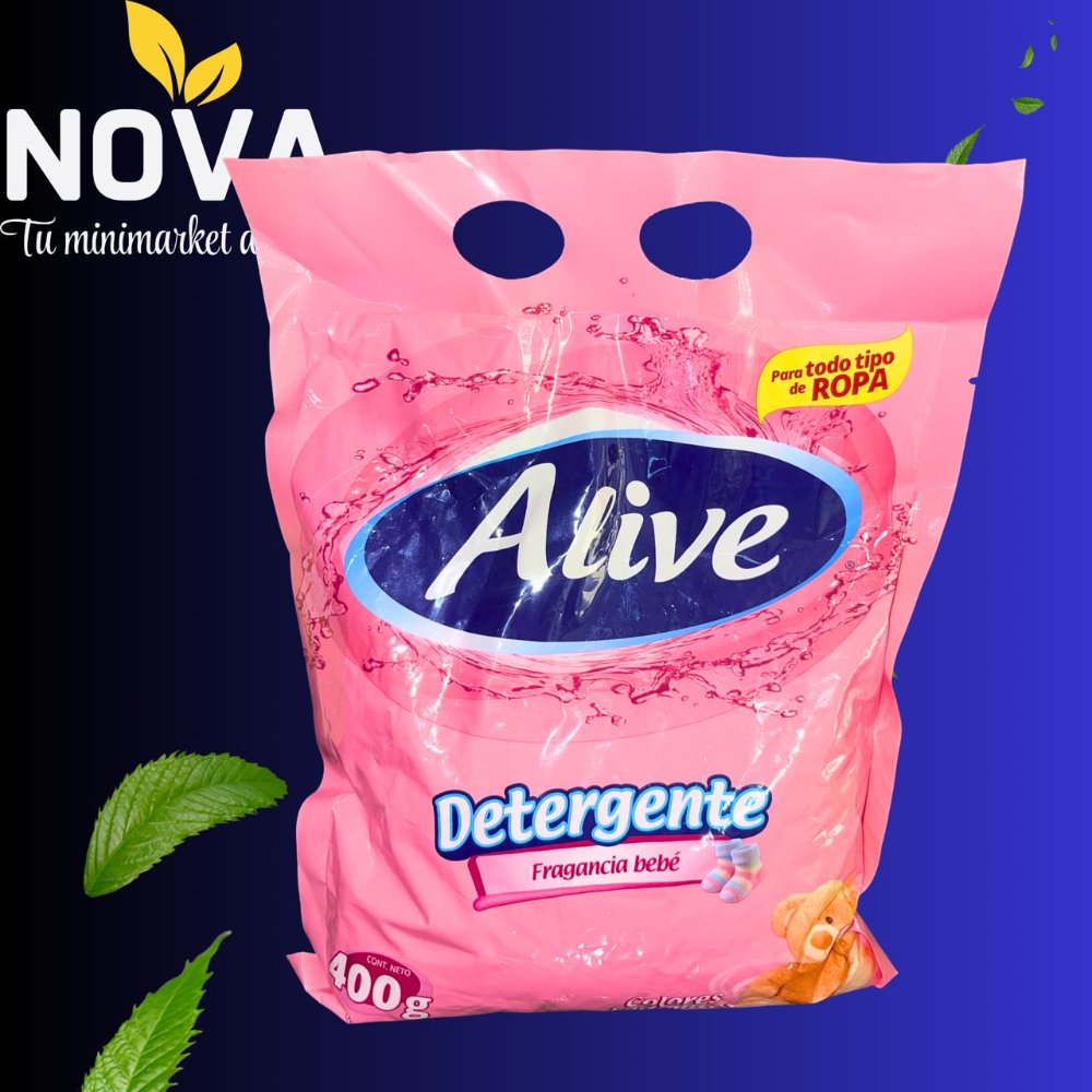 DETERGENTE ALIVE 400GR  BEBE