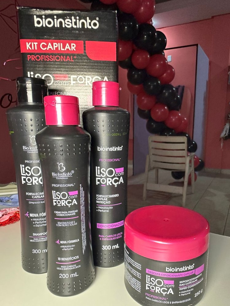 KIT LISO COM FORÇA