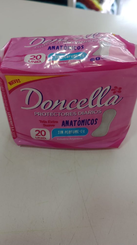 Doncella protectores femeninos diarios 20 unid
