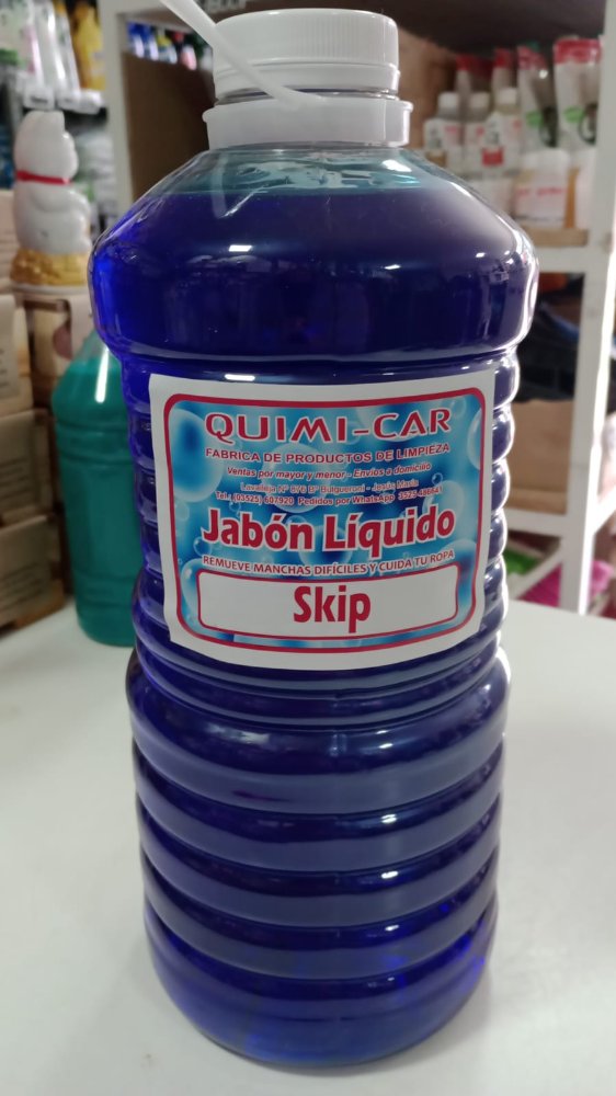jabon liquido skip 3 lts quimicar