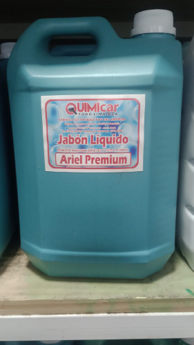 Ariel premium 5 lts jabon liquido quimicar