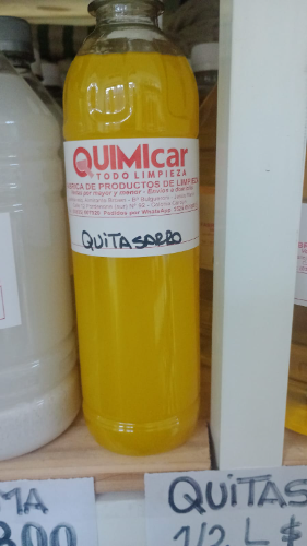 quitasarro 1/2lts quimicar