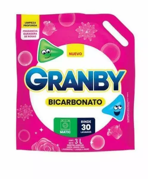 Jabon liq con bica GRANBY Rosas 3000ml