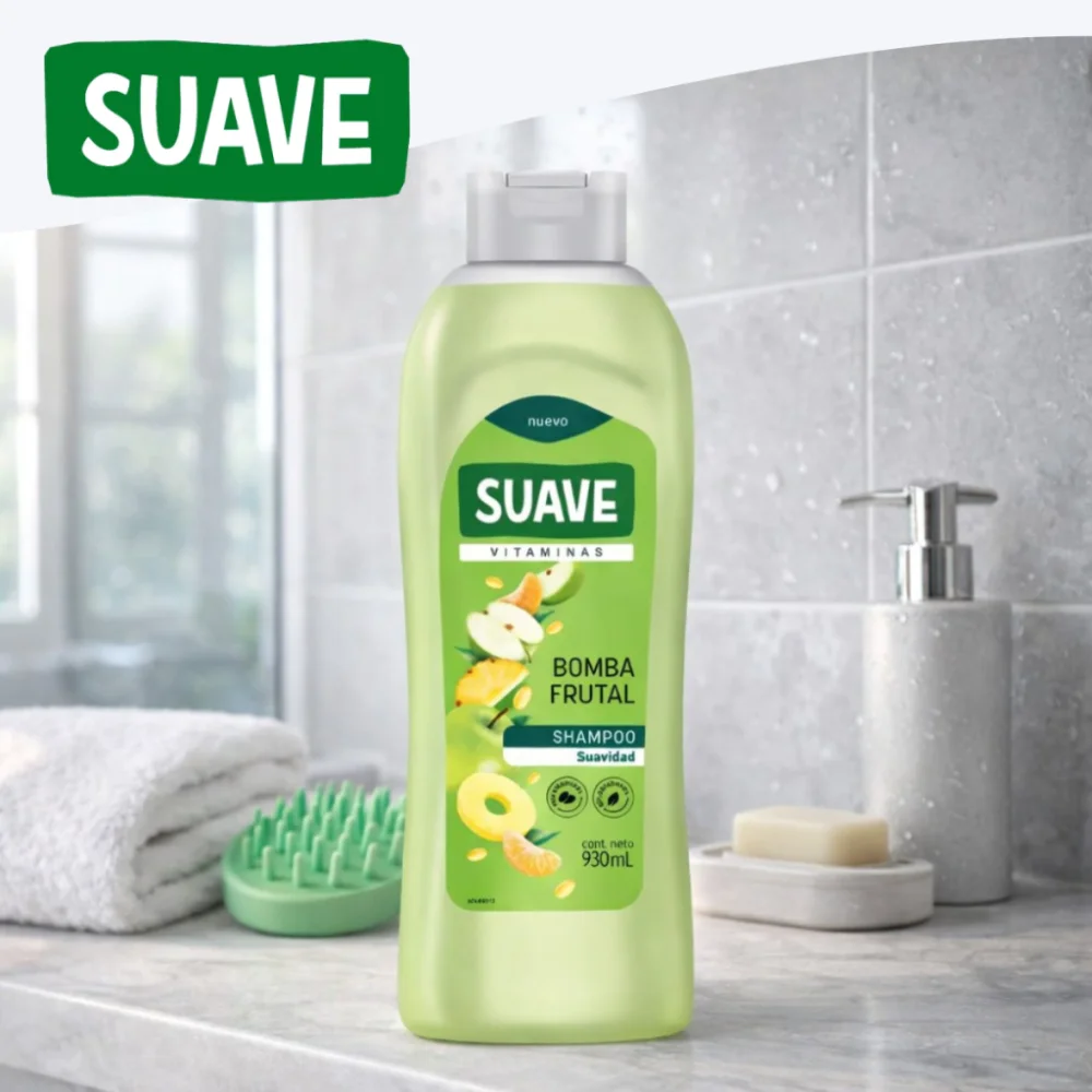 Suave Shampoo BOMBA FRUTAL 930ml