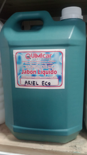 Ariel eco 5 lts jabon liquido quimicar