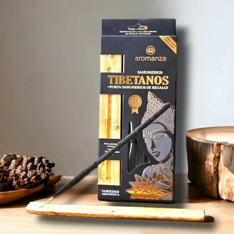 Pack sahumerios + porta sahumerio TIBETANOS