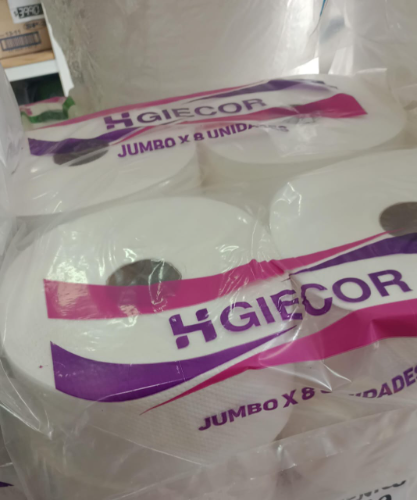 Papel higienico jumbo premium x 8 u