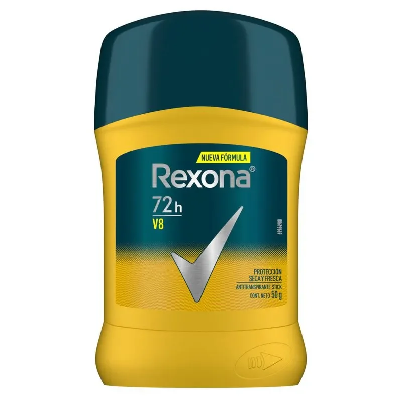 Rexona antitranspirante barra V8 50g