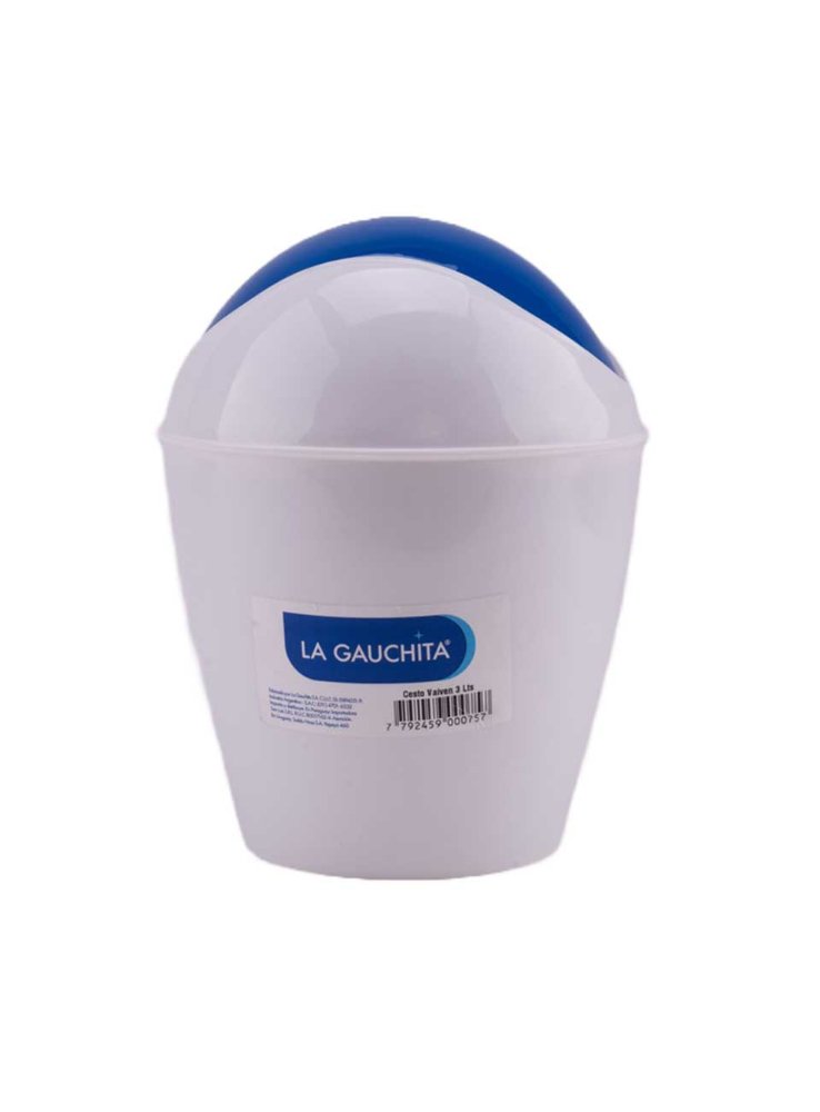 LA GAUCHITA Cesto vaiven 6lts