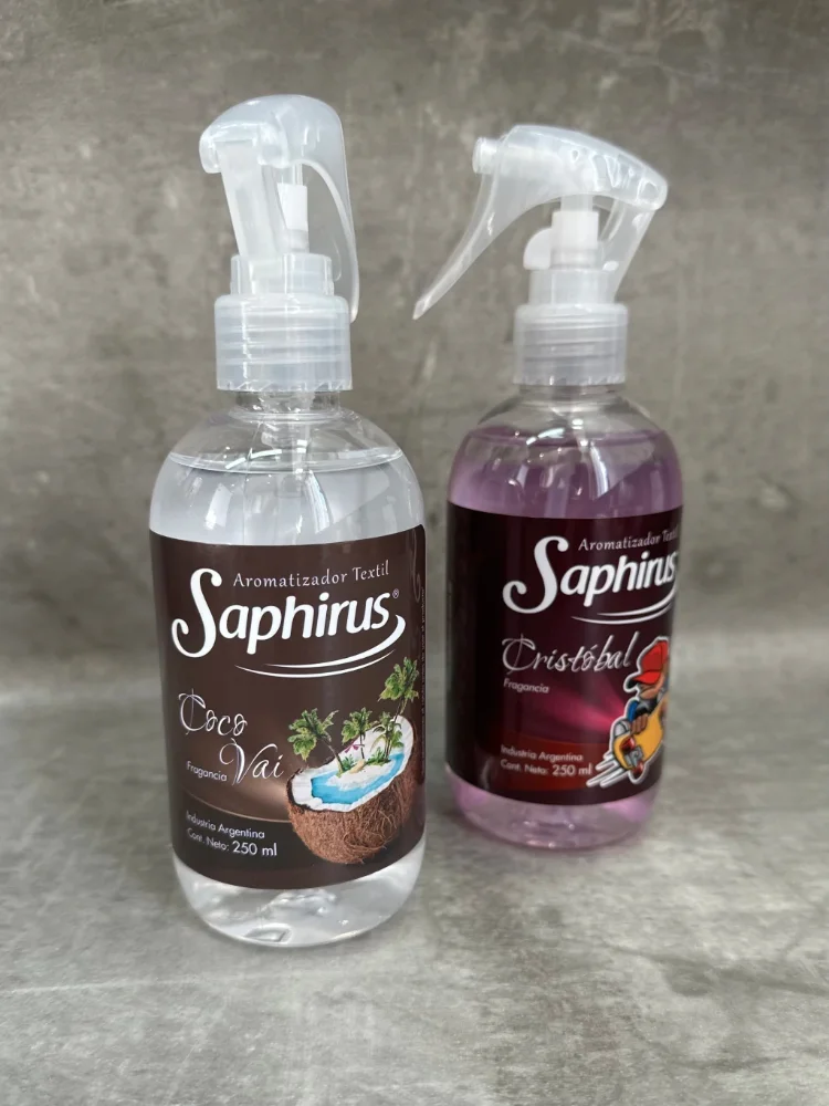 Combo textil saphirus x 2 u 250ml