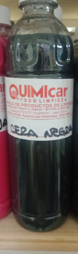 cera negra 1/2 lts quimicar