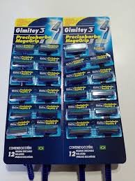 Combo gimitey 3 prestobarba megagrip x 2 unid