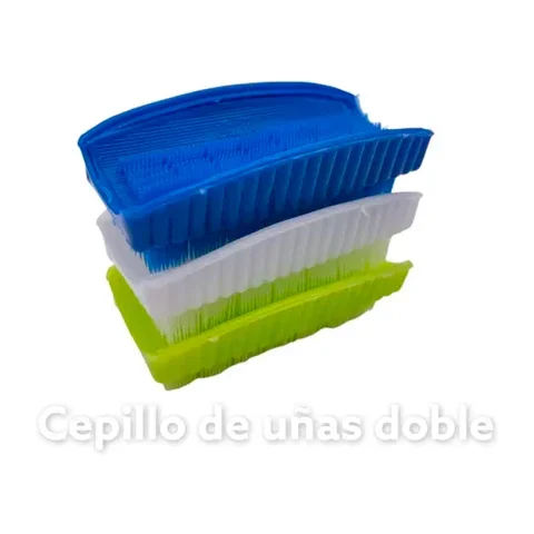 cepillo uñas doble