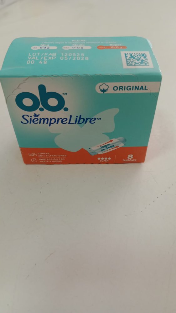 Siempre libre tampones ORIGINAL X 8 U