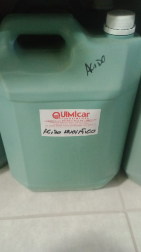 acido muriatico 10lts quimicar