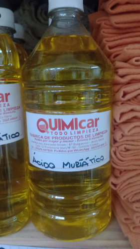 Acido muriatico 1 lts quimicar
