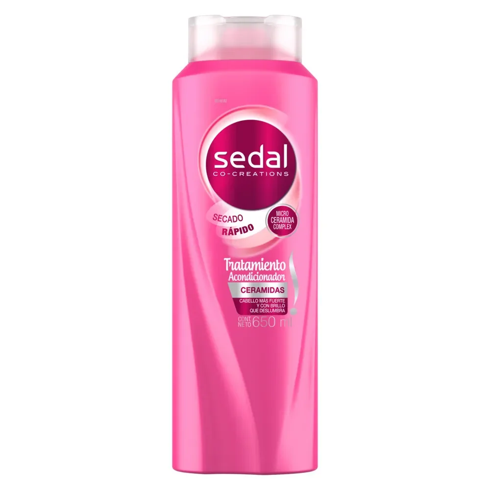 SEDAL acondicionador Brillo ceramidas x 650ml
