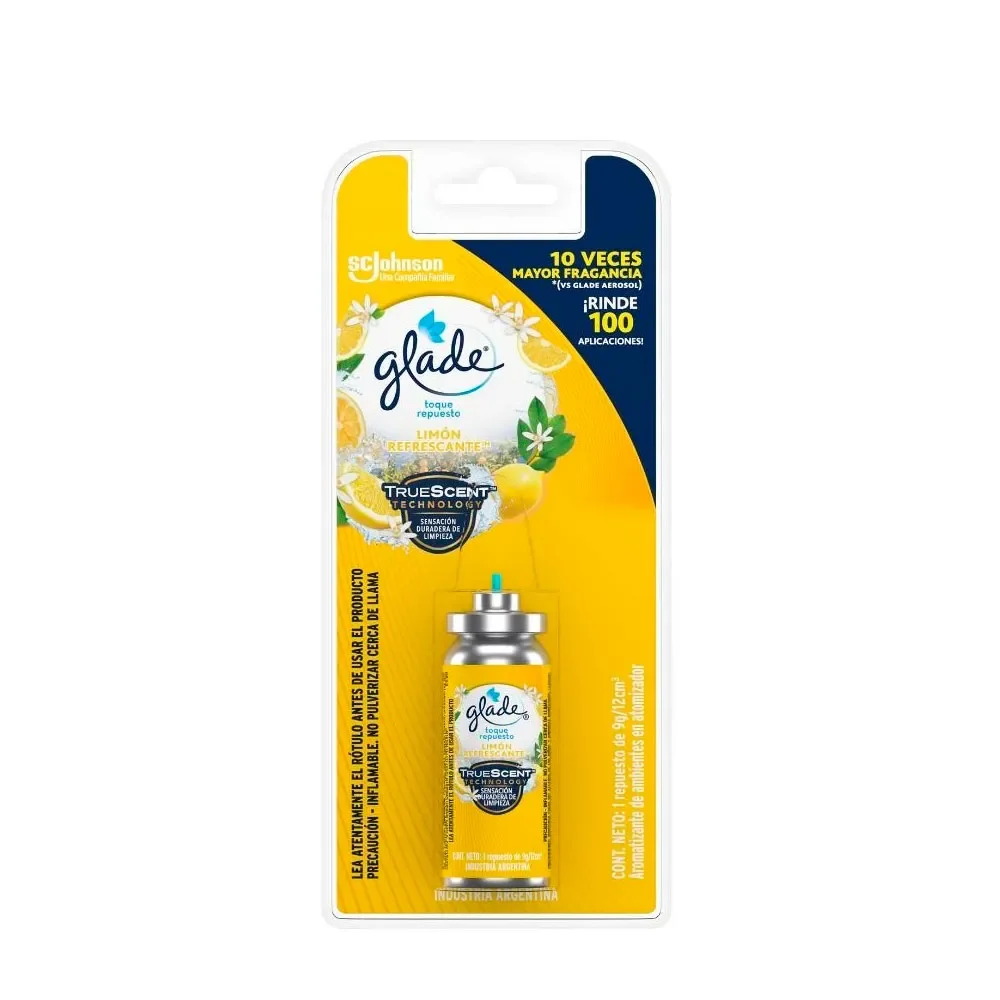 Glade toque respuesto LIMON 9g