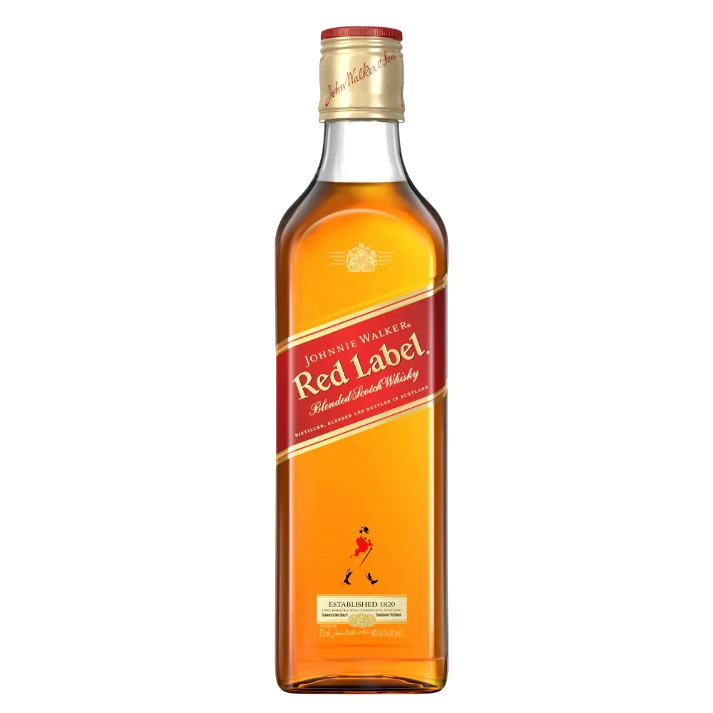 RED LABEL MEDIA 375ML WHISKY JOHNNIE WALKER