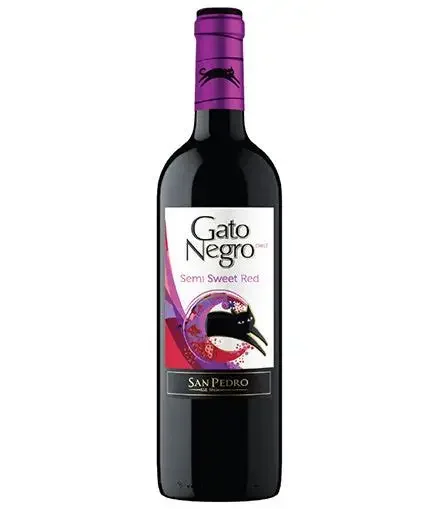 GATO NEGRO SEMI SWEET 750ML