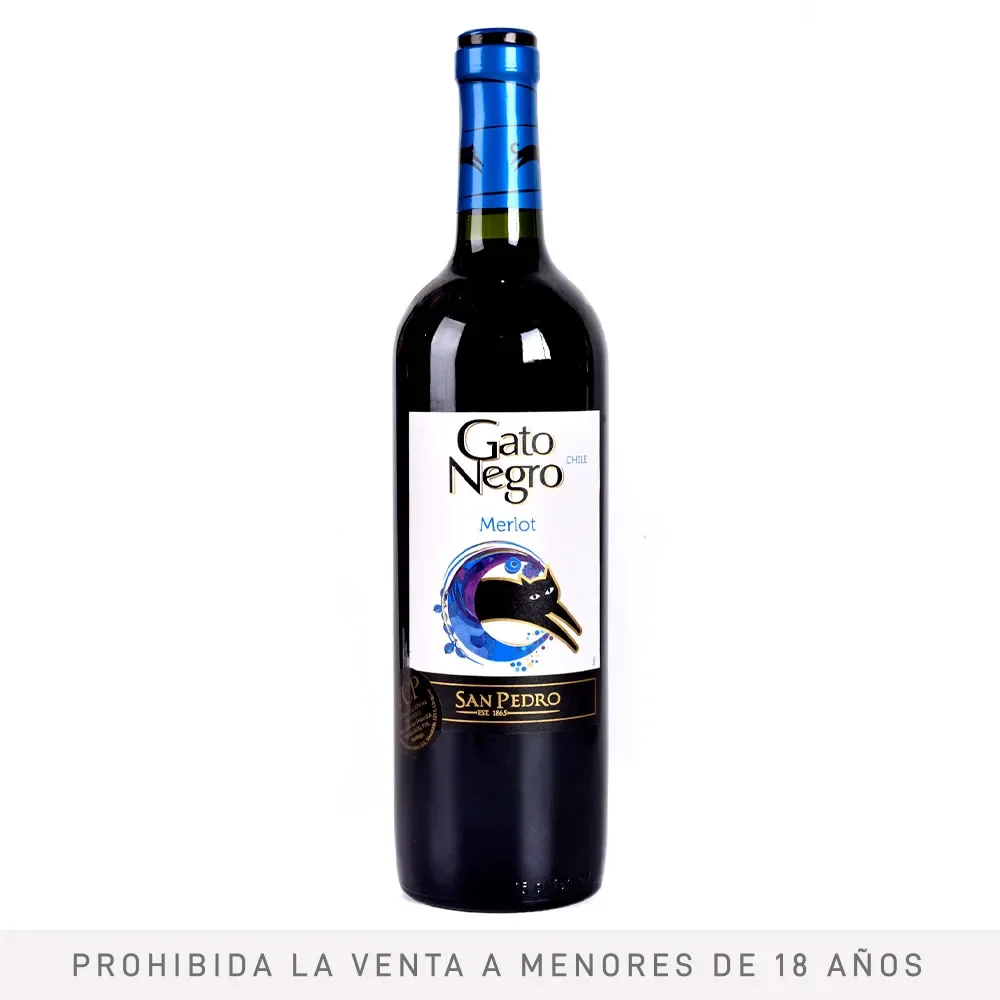GATO NEGRO MERLOT 750ML